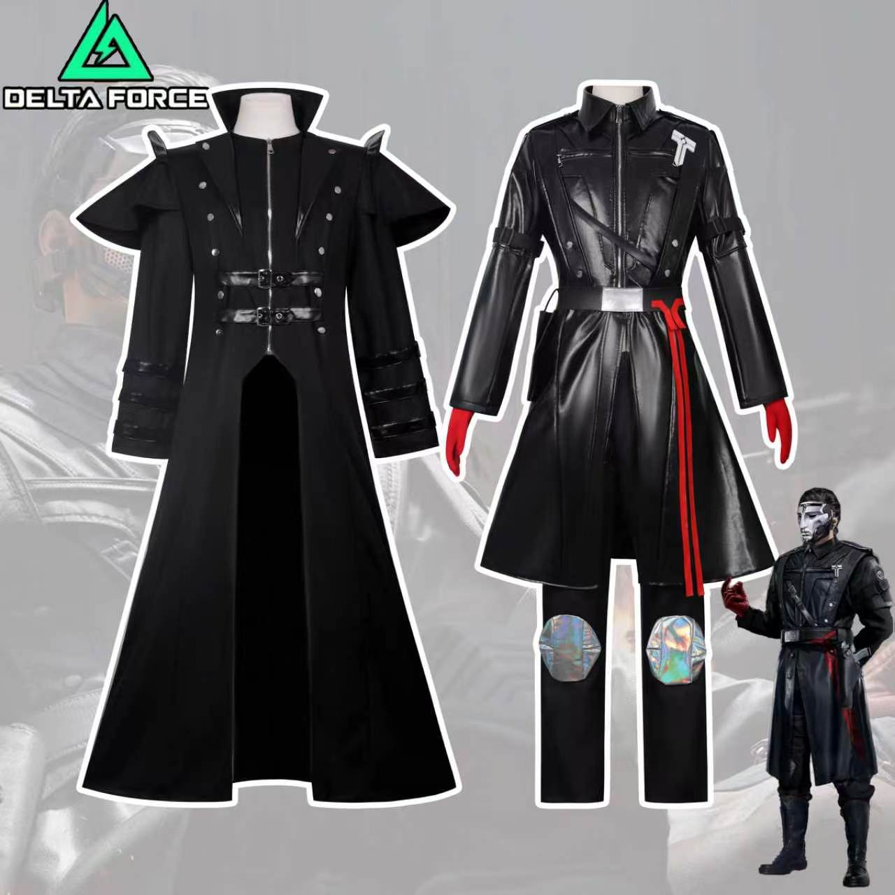 Vintage Trench Coat - Vintage Halloween Medieval Steampunk Assassin Elves