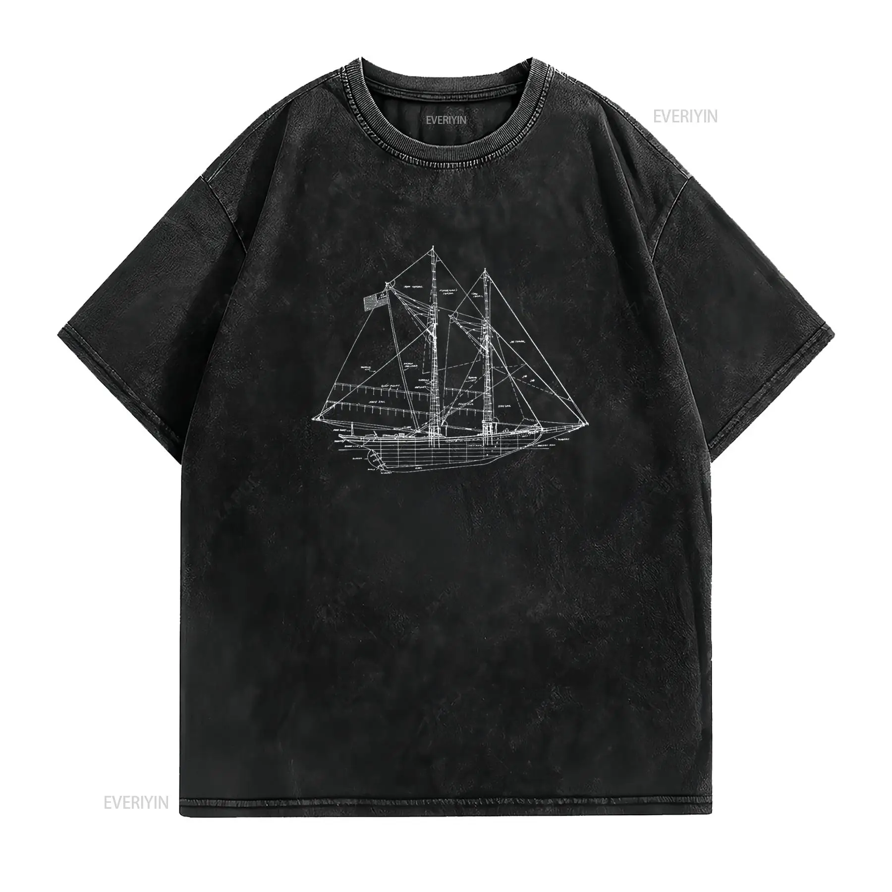 Sailing Vintage Blueprint Sail - đánh giá và giá Vintage Yacht Fashion