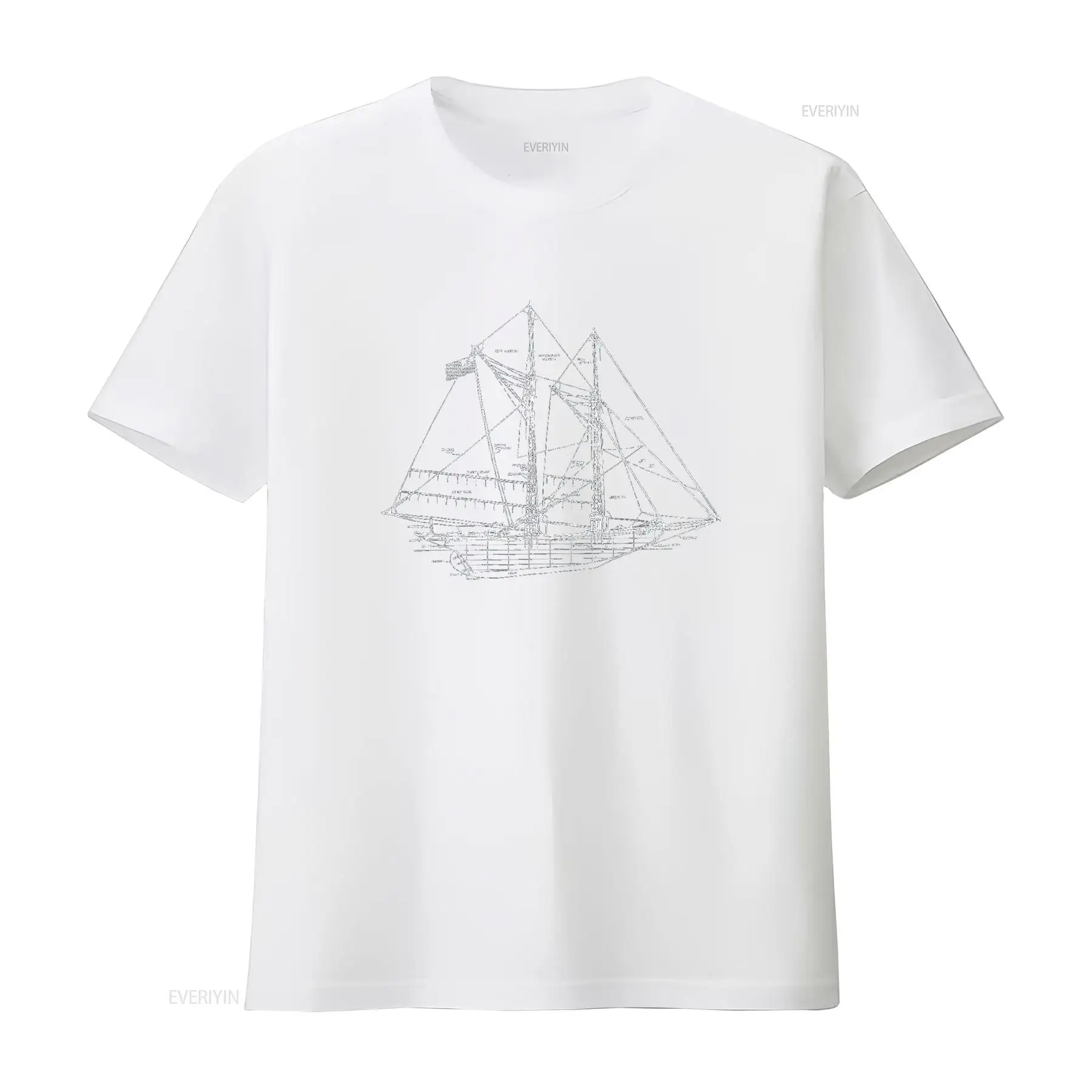 Sailing Vintage Blueprint Sail - đánh giá và giá Vintage Yacht Fashion