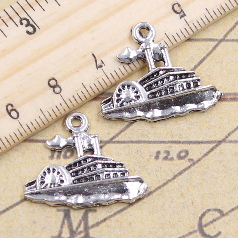 15pcs Charms Speedboat Yacht M - đánh giá và giá Vintage Yacht Fashion