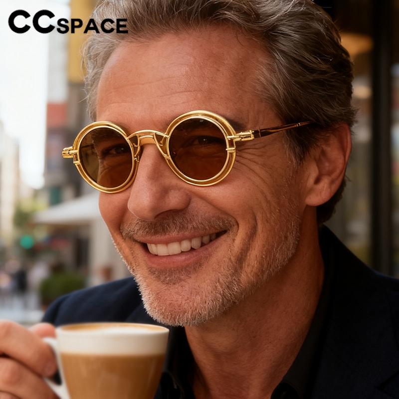 Metal Rotundity Punk Sunglasse - đánh giá và giá Vintage Fashion Vogue