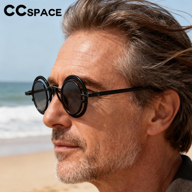 Metal Rotundity Punk Sunglasse - đánh giá và giá Vintage Fashion Vogue