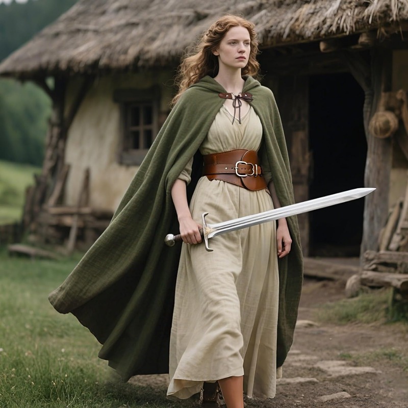 Adult Medieval Vintage Hooded  - đánh giá và giá Vintage Trench Coat