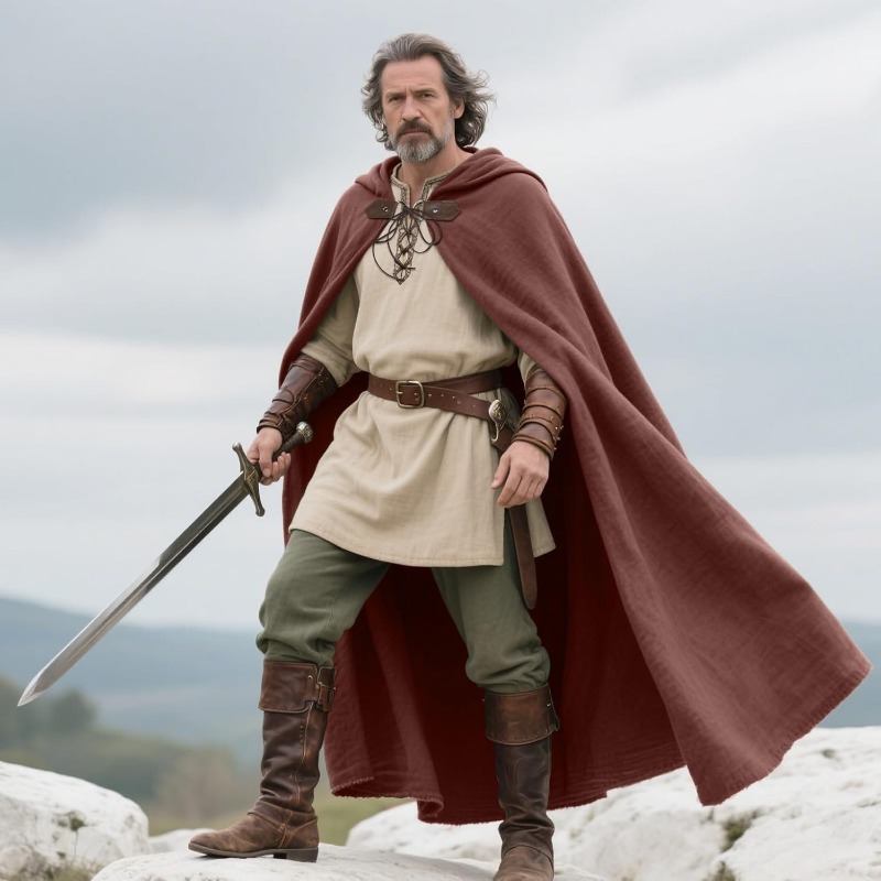Adult Medieval Vintage Hooded  - đánh giá và giá Vintage Trench Coat