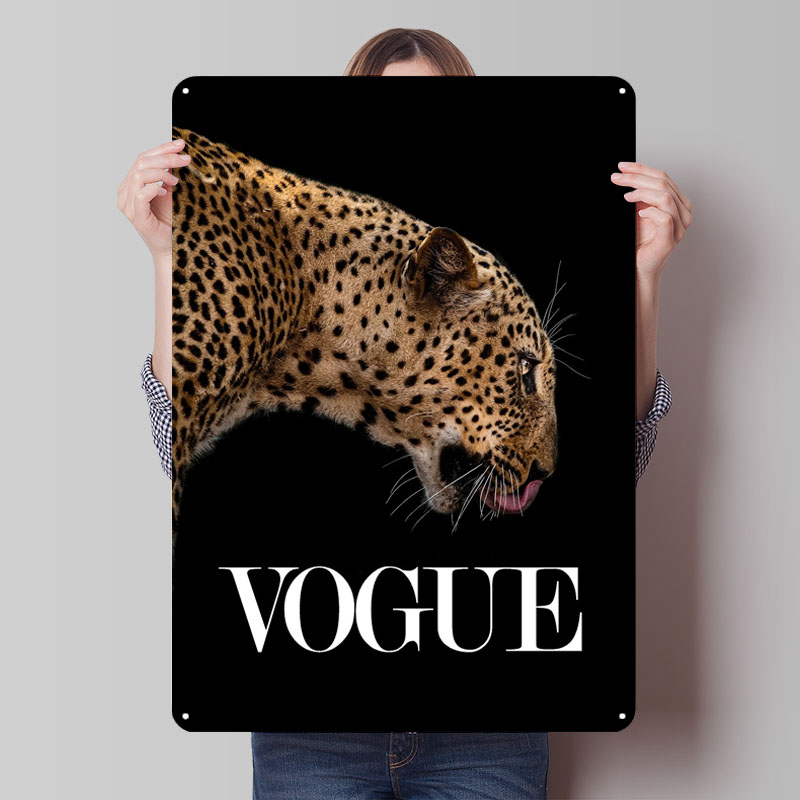 Vogue Fashion Poster Metal Sig - đánh giá và giá Vintage Fashion Vogue