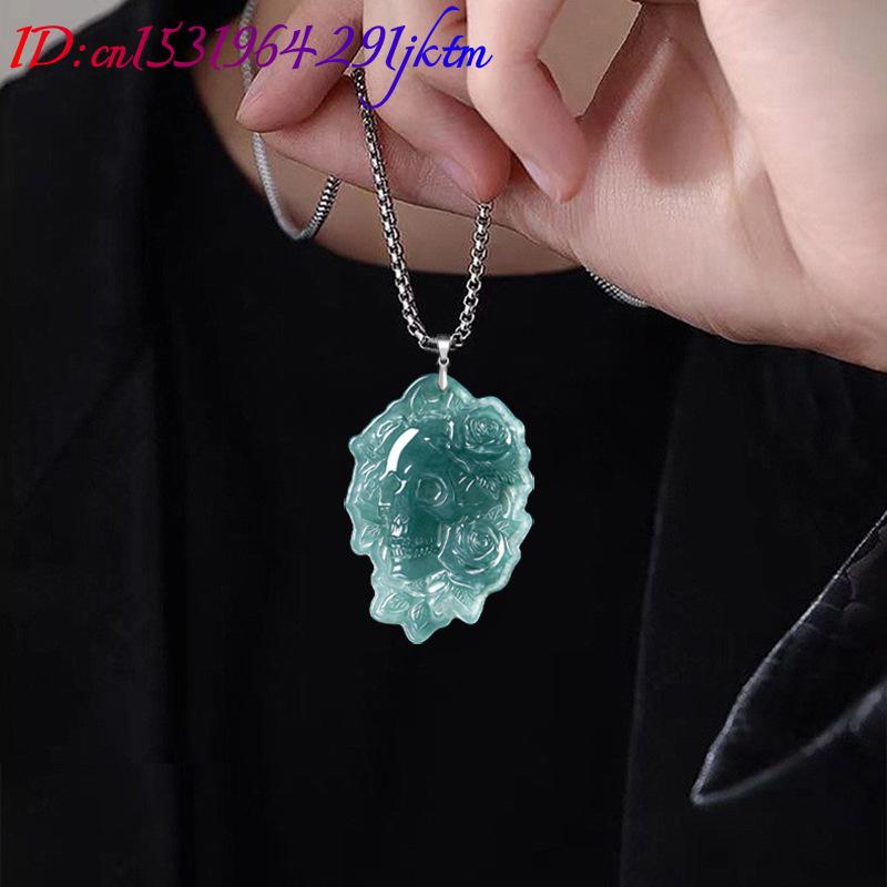Natural Burmese Jadeite Skull  - đánh giá và giá Vintage Fashion For Women
