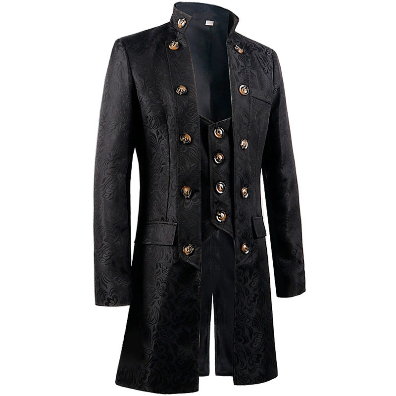 Men Victoria Edwardian Steampu - đánh giá và giá Vintage Trench Coat